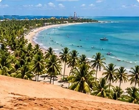 Praia de Lagoinha, no Ceará.